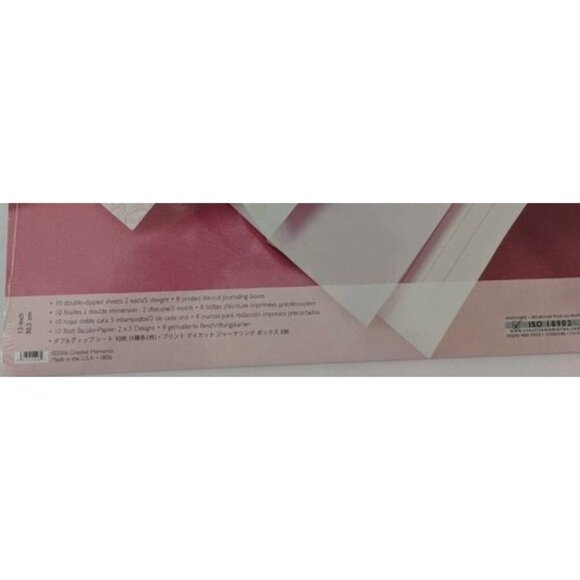 Creative Memories Perfect Fit BABY GIRL 12" Paper & Journaling boxes Pink - Picture 2 of 2